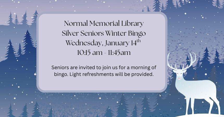 Wednesday, January 14th ~ Silver Seniors Christmas Event
