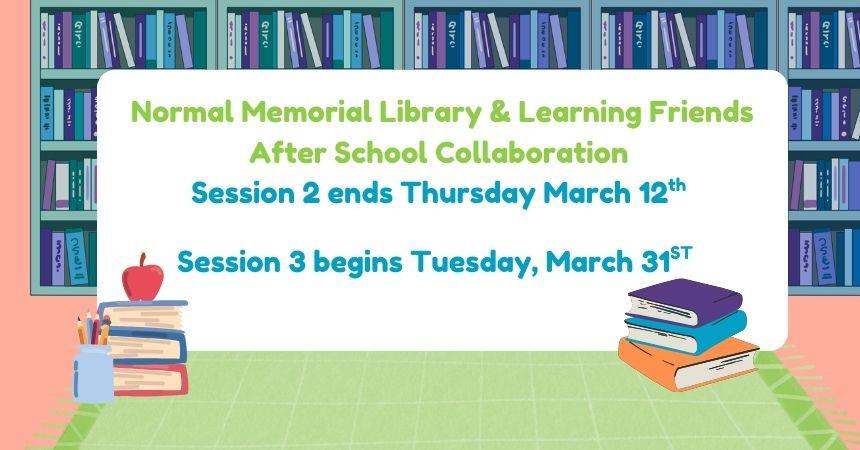 Session 3 Afterschool Begins March 31