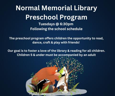 Story Time Preschool Program
