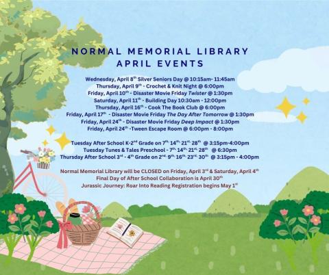 April Upcoming Events