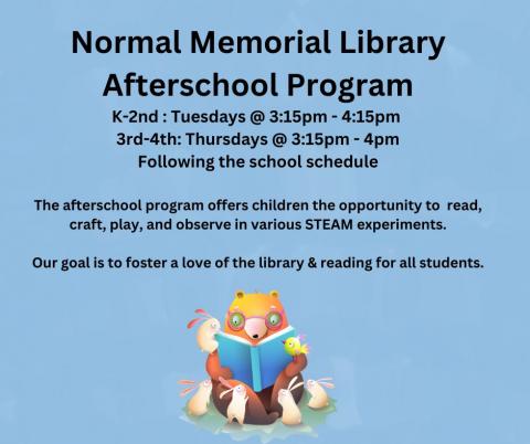 Kindergarten thru 4th Grade programs