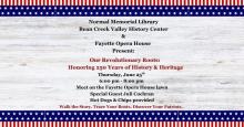 Thursday, June 25th ~ 250th Celebration!